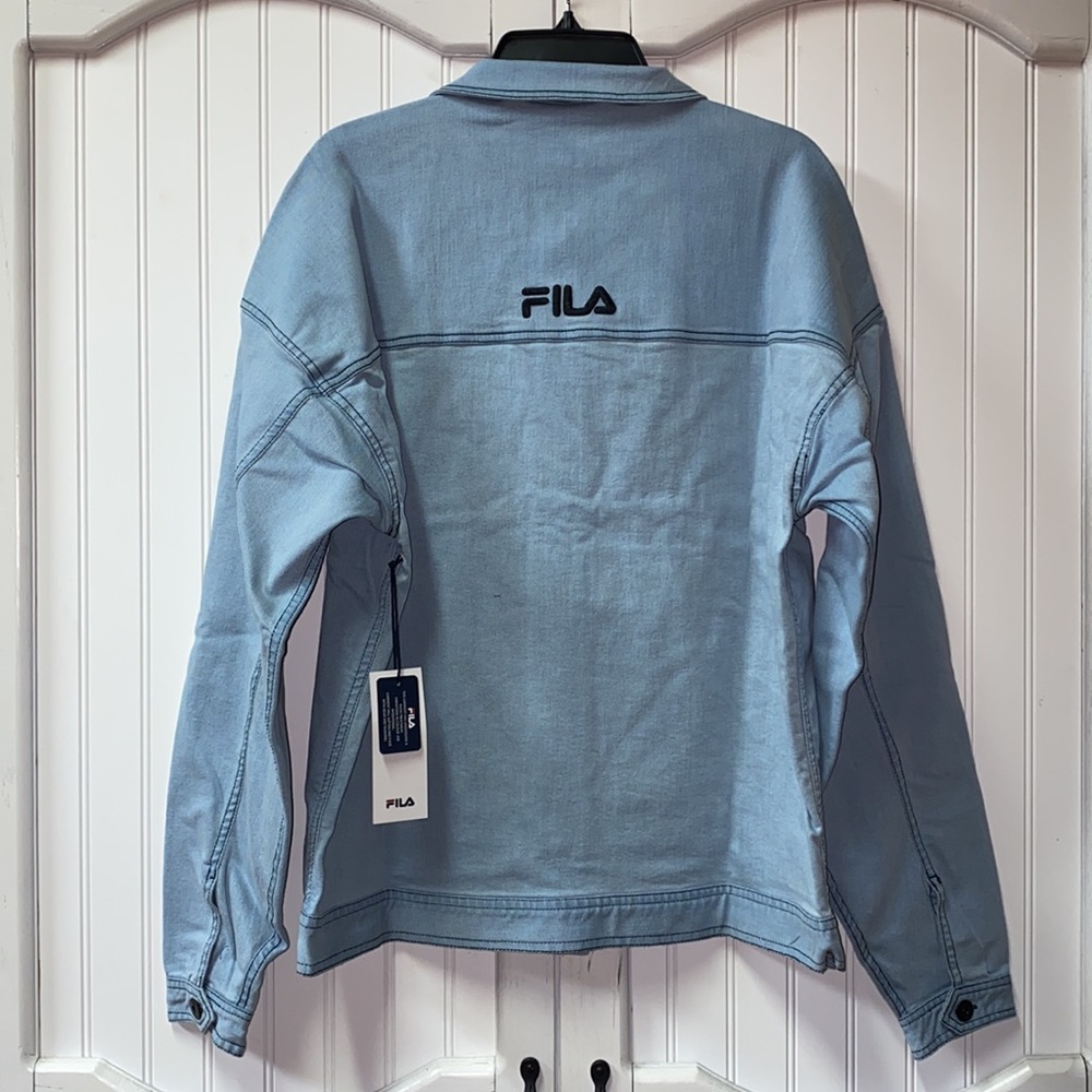 Fila Washington Denim Jacket XL New NWT - Picture 8 of 12